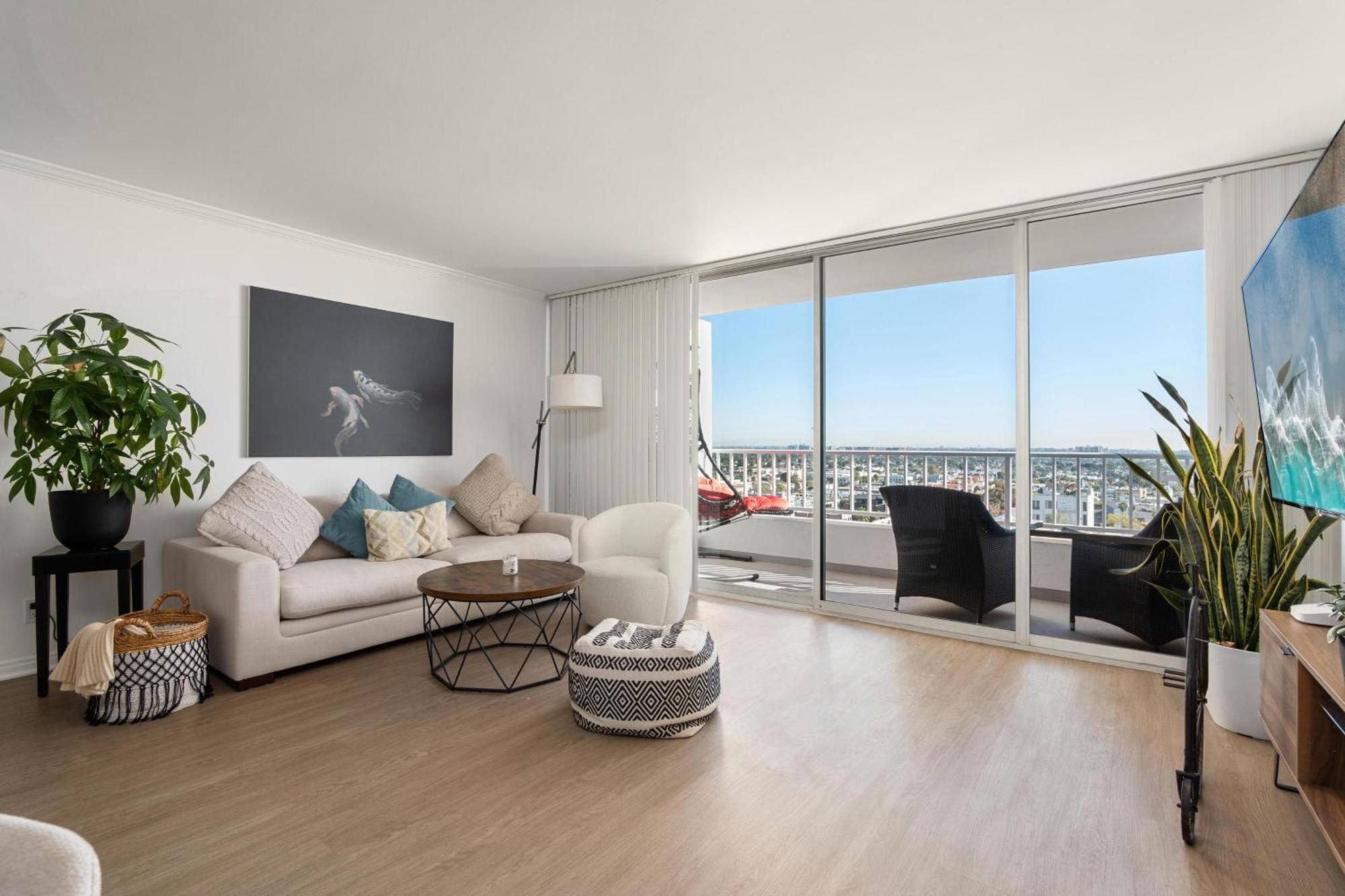 Apartamento The Violet-santa Monica Highrise Front&view *
